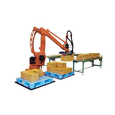 China Factory Supply Automatic Robotic CLOTHING Palletizer For Carton Box Cement Bag Powder Crane for sale