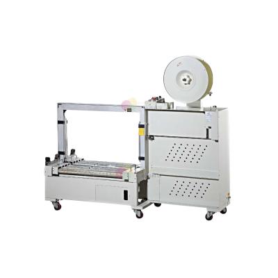 China Semi-automatic mini food coffee table machine pp belt carton strapping box strapping machine &hand strapping machine for sale