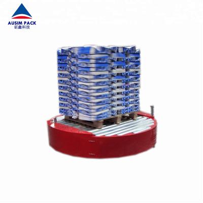 China High Quality Heavy Duty Oil Grade Heavy Load Pallet Roller Turntable Rotation 180 Degree/90Degree Conveyor for sale