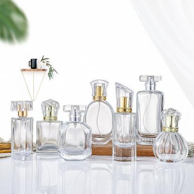 China Glass Bottle Travel Cosmetic Portable Spray Perfume Bottle for sale