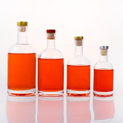 China 500ml Beverage Vodka Bottle Red Wine Glass Bottle Fruit Wine Glass Bottle for sale