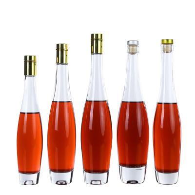 China Beverage factory direct sale ice wine bottle transparent thickened frosted bottle for sale