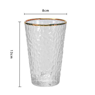 China Phnom Penh Viable Hammer Shaped Water Cup Thickened Water Cup Fashion Home Heat Resistant Water Cup for sale