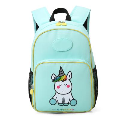 China Waterproof Cute Animal Kids Backpack Cartoon School Bag With Lunch Box For Kids Girls Unicorn for sale