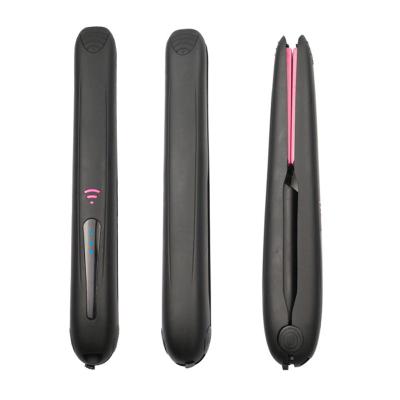 China OEM Factory Price Portable Rechargeable Flat Iron Outdoor Hot Selling Cordless Hair Straightener for sale