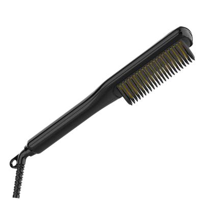 China Outdoor Hot Selling Amazon Comb Electric Straight Hair Styling 3 In 1 Beard Styling Ceramic Hair Straightener Comb for sale