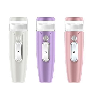 China 2021 Sale Mini Alcohol Water Mist Sprayer Device Atomizer Nano Face Mist Spray Bottle Top Nourishing Facial Spray Nano Mist for sale