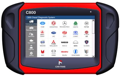 China C800 Intelligent Diesel Diagnostic System Truck  Scanner with complete accessories Contact WhatsApp: +447498081417 for sale