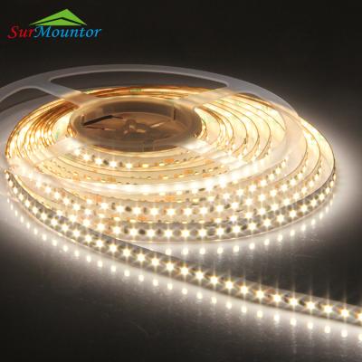 China interior & outdoor customize 5m 12v 24v led strip flexible cinta luz led tiras lux led strip light for sale