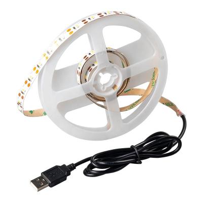 China Computer Light 5v Led Strip White Wireless Remote Magic Led Backlight 2M USB 5V Led Strip Kit for sale