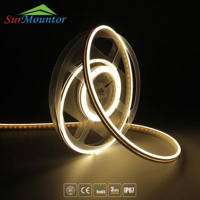 China Garden China factory sale IP67 silicone neon tube waterproof silicone rubber tube for led strip 7mm for sale