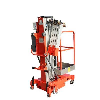 China Hotels Daxlifter Brand Cheap Price High Quality Towable Man Lift for sale