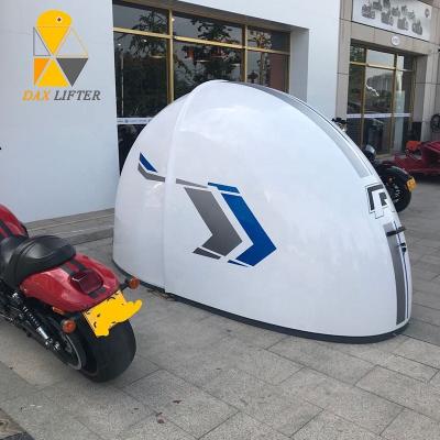 China Daxlifter European Standard Waterproof Stylish Plastic Motorbike Cover for sale