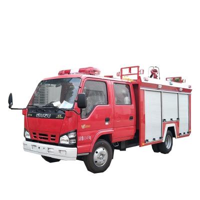 China European Standard Foam Water Combined Fire Fighting Engine Vehicle 5290*1980*2610mm for sale