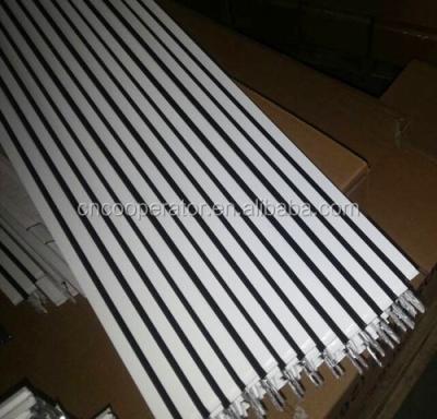 China Black Line Groove Ceiling T Travel Hot Galvanized Steel Grids for sale