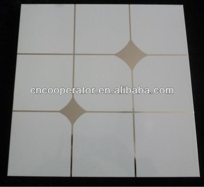 China Artistic ceilings Clip-in ceiling tile/300*300mm/metal ceiling/aluminum mirror series for sale