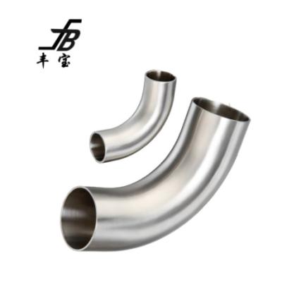 China Carbon Steel/Elbow ASME 304 304L 316 316L 45 Stainless Steel/Alloy Steel 90 Degree Pipe Fitting DN15 Sch5s Stainless Steel Elbows for sale