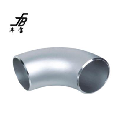 China Carbon Steel / Elbow ASME 304 304L 316 316L 45 Stainless Steel / Alloy Steel 90 Degree Pipe Fitting DN20 Sch5s Stainless Steel Elbow for sale