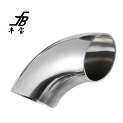 China Carbon Steel / Elbow ASME 304 304L 316 316L 45 Stainless Steel / Alloy Steel 90 Degree Pipe Fitting DN32 Sch10s Stainless Steel Elbow for sale