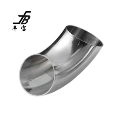 China Carbon Steel / Elbow ASME 304 304L 316 316L 45 Stainless Steel / Alloy Steel 90 Degree Pipe Fitting DN32 Sch80 Stainless Steel Elbow for sale