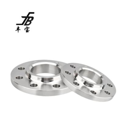 China Pipe Connect ANSI ASME B16.5 Flange Class 150 Stainless Steel Flanges DN125 sch40 Forged Slip On Flange for sale