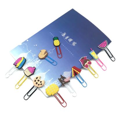 China Student textbooks/personal 2022 paper clip school supplies paper clip stationery documents creativity with logo for sale