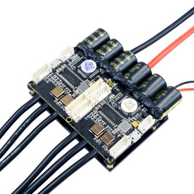 China Double Double Adult Electric Skateboard Motor VESC4.20 100A Compatible Brushless Motor ESC for sale