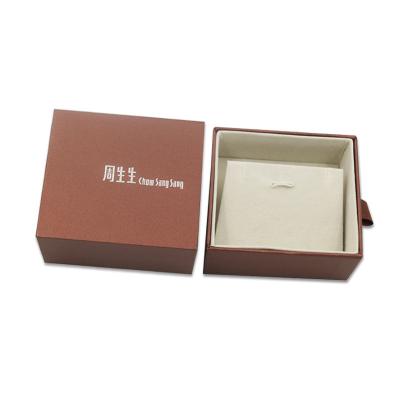 China Recycled Materials High garde exquisite jewelry box custom jewelry drawer packaging box cardboard jewellery box for sale