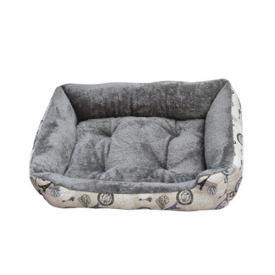 China Pets Rest New Style Comfortable Washable Washable Cushion Mattress Soft Pet Plush Sofa Bed for sale