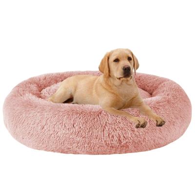 China Pets Bed Exceptional Large Cotton Long Plush Nylon Couch Pet Thermal Sleeping Quality Bed for sale