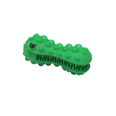 China Top Selling Viable Top Selling Dinosaur Latex Toys Deluxe Natural Pet Chew Head Molar Set for sale