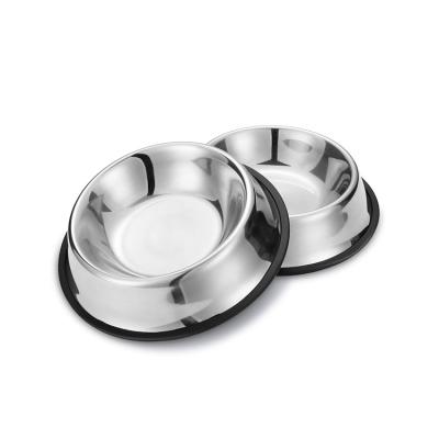 China Sustainable Professional Stainless Steel Dog Bowls And Cat Food Eco Friendly Pet for sale