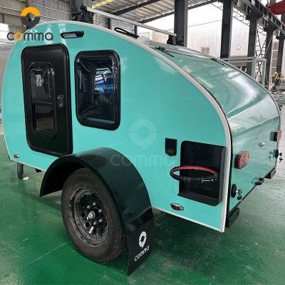 China China Manufacturer 4X4 Campervan Off Road Lightweight Australian Standard Caravan Camper Trailer Off Road With Standard Configuration for sale