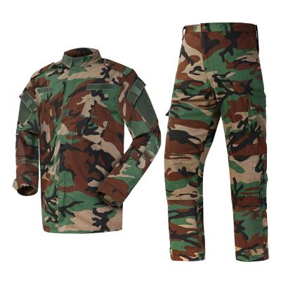 China Woodland Anti-Static Camouflage Customized Military Uniform ACU Uniform Ceremonial Set Security Army Uniform for sale