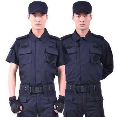 China High Quality Anti-Static Camouflage Military Wear-Resistant, Waterproof and Tear-Resistant Dress Uniforms Black Military Uniform for sale