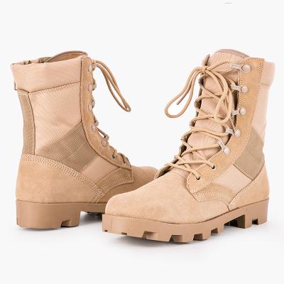 China CUSHIONING wholesale men drop breathable army safety increasing combat military army strong boots with string increasing shoes men outdoor boots for sale