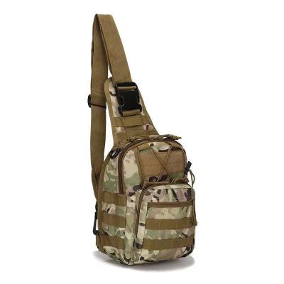 China 6 Colors Optional Outdoor Waterproof Mens Customize Camouflage Bag Pack Messenger Bag Tactical Cross Chest Shoulder Sling Military Bag for sale