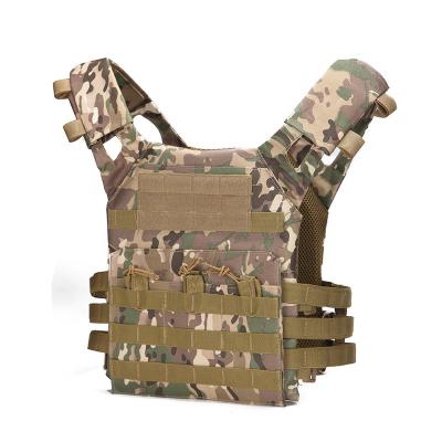 China 600 D Nylon Lightweight Tactical Vest JPC Camouflage Multifunctional Outdoor Vest for sale