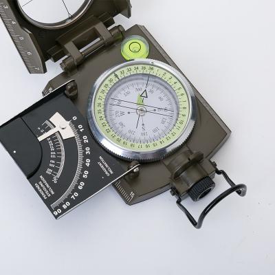 China Outdoor Camping Geological Multifunctional Level Gradient Guide Compass Luminous Compass Pointing for sale