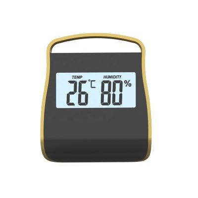 China ABS Plastic + Picosecond Lens Factory Price Promotional Gift Small Magnet Digital Food Thermometer Hygrometer for sale