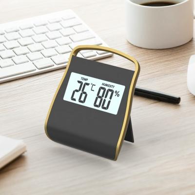 China ABS Plastic + Picosecond Lens Factory Custom Small Large LCD Display Multi Digital Thermometer Hygrometer for sale