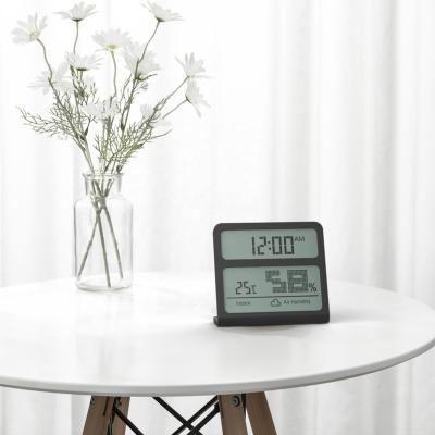 China New Design ABS Plastic Indoor Use LCD Display Multi Digital Thermometer Hygrometer for sale