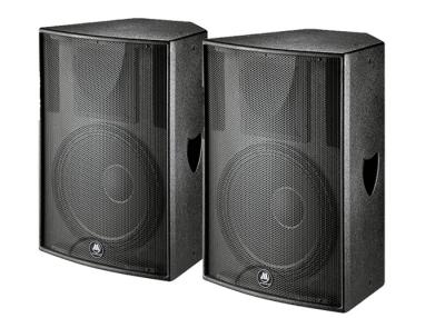 China Multi - Functionele Zwarte Dubbele Sprekersdozen, de Professionele Audiosprekers van 60hz-18khz Te koop