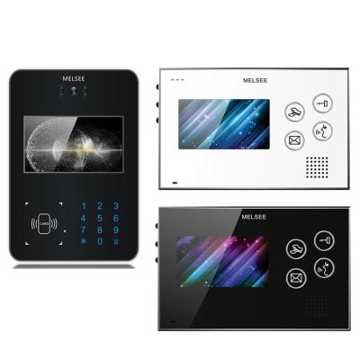 China Calling Villa Door Bell Video-Audio Doorbell Visual Door Entry Intercom Main Entrance Phone Systems Kit for sale