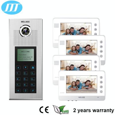 China Homemade Video Call Doorbell Doorbell Intercom Camera Door Bell Waterproof / Waterproof Video Door Bell with Monitor for sale