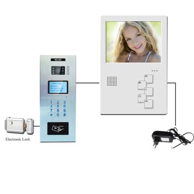 China Factory Price Cat 5 A Cable/4+2 Wire Video Intercom Door Phone Video Building System MS307C+MS501C for sale