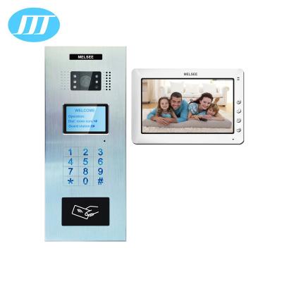 China Calling China 4+2 Wire Building System Door Phone / Video Entry Video Intercom for sale