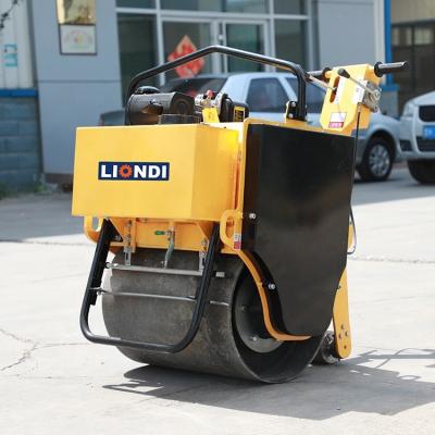 China Building Material Stores Small Hand Held Manual Road Roller 285kg Price For Sale for sale