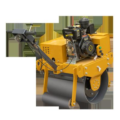 China Construction Material Shops Compactor Asphalt Roller 500kg Small Vibratory Single Drum Road Roller for sale