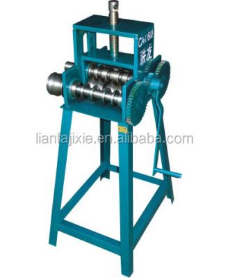 China Pipes Processing CA-077 Manual Rolling Pipe Bender Machine, Tube Bender Three Roller Bending Machine for sale